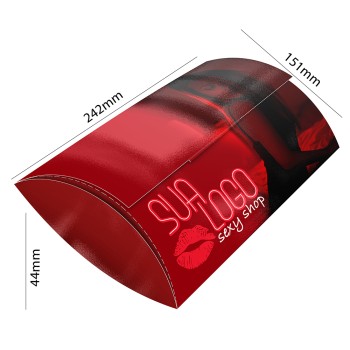 CAIXA PARA ROUPAS COUCHÊ 300G LAM FOSCA E VERNIZ LOCALIZADO FRENTE Colorido frente - 500 un.