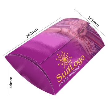 CAIXA PARA ROUPAS COUCHÊ 300G LAM FOSCA E VERNIZ LOCALIZADO FRENTE Colorido frente - 1000 un.