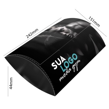 CAIXA PARA ROUPAS RECICLATO 250G SEM VERNIZ Colorido frente - 250 un.