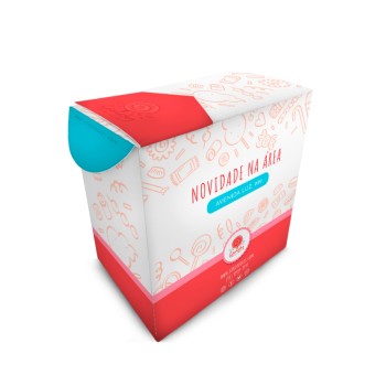CAIXAS E EMBALAGENS CAIXAS PERSONALIZADAS CAIXA PARA ETIQUETA SUPREMO 255G VERNIZ UV TOTAL FRENTE Colorido frente - 10 un.