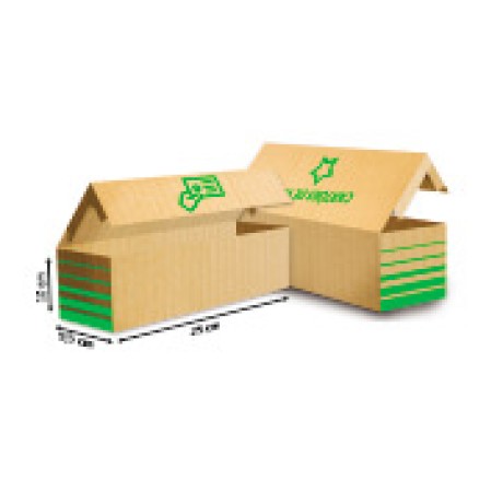 CAIXAS E EMBALAGENS CAIXAS PERSONALIZADAS CAIXAS PARA CARTÃO PAPELÃO ONDULADO 340G PERSONALIZADA PARA 1000 CARTÕES Preto e branco frente - 50 un.