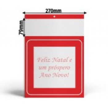 CALENDÁRIOS E FOLHINHAS 2024 BASE PADRÃO COMERCIAL DUPLEX 250G COMERCIAL VERMELHO Preto e branco frente - 100 un.