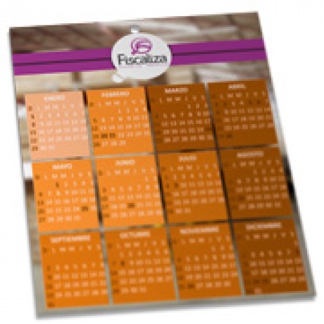 CALENDÁRIOS E FOLHINHAS 2023 FOLHINHA DE PAREDE COUCHÊ 275G SEM VERNIZ 270X343MM Colorido frente - 250 un.