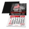 CALENDARIOS 2024 IMAS DE GELADEIRA CORTE RETO COUCHE 250G VERNIZ UV TOTAL FR 50X45MM Colorido frente - 500 un.