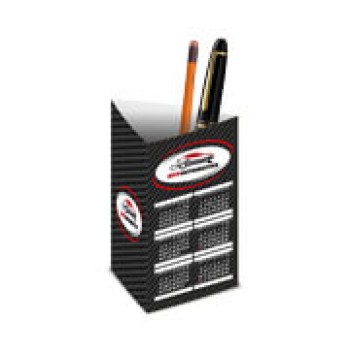 CALENDÁRIOS E FOLHINHAS 2023 CALENDÁRIO DE MESA PORTA CANETAS VERTICAL COUCHÊ 275G SEM VERNIZ