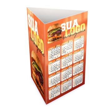 CALENDÁRIOS E FOLHINHAS 2023 CALENDÁRIO DE MESA PORTA CANETAS VERTICAL SUPREMO 250G SEM VERNIZ Colorido frente - 250 un.