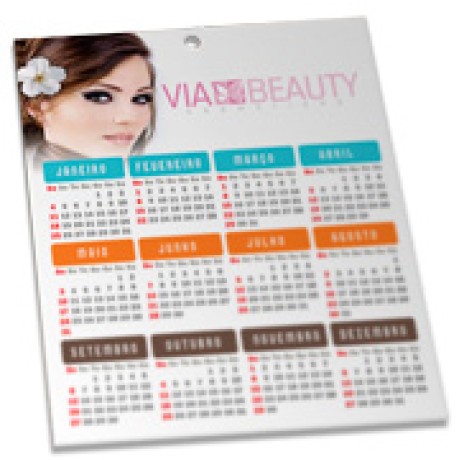 CALENDÁRIOS E FOLHINHAS 2023 FOLHINHA DE PAREDE COUCHÊ 300G VERNIZ UV TOTAL FRENTE 270X343MM