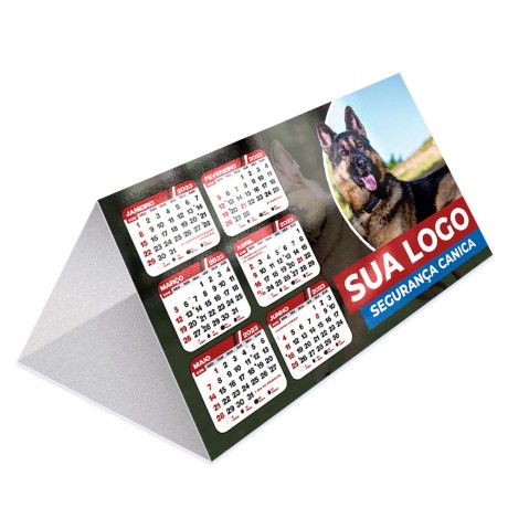 CALENDÁRIOS E FOLHINHAS 2024 CALENDÁRIO DE MESA BÁSICO SUPREMO 250G SEM VERNIZ