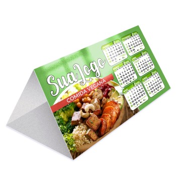 CALENDÁRIOS E FOLHINHAS 2024 CALENDÁRIO DE MESA BÁSICO SUPREMO 250G SEM VERNIZ