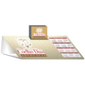 CALENDÁRIOS E FOLHINHAS 2024 CALENDÁRIO DE MESA PORTA CARTÕES SIMPLES COUCHÊ 300G SEM VERNIZ Colorido frente - 100 un.