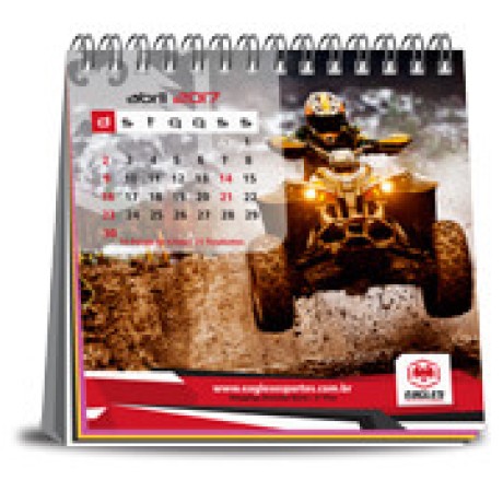 CALENDÁRIOS E FOLHINHAS 2024 CALENDÁRIO DE MESA WIRE O COM 12 PAGINAS SEM VERNIZ BASE COUCHÊ 300G E PÁGINAS RECICLATO 90G