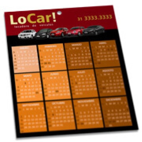 CALENDÁRIOS E FOLHINHAS 2024 FOLHINHA DE PAREDE SUPREMO 250G VERNIZ TOTAL FRENTE 270X343MM