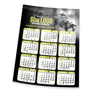 CALENDÁRIOS E FOLHINHAS 2024 FOLHINHA DE PAREDE SUPREMO 305G VERNIZ TOTAL FRENTE 270X343MM Colorido frente - 2000 un.