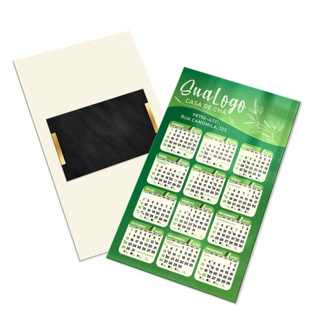 CALENDÁRIOS E FOLHINHAS 2024 POSTAIS IMANTADO SIMPLES SUPREMO 305G VERNIZ UV TOTAL FRENTE