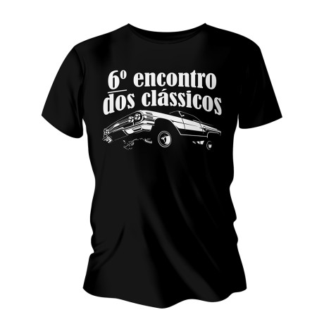 CAMISA ALGODÃO IMPRESSÃO SILK TAMANHO A3 CAMISA PRETA Preto e branco frente - 10 un.