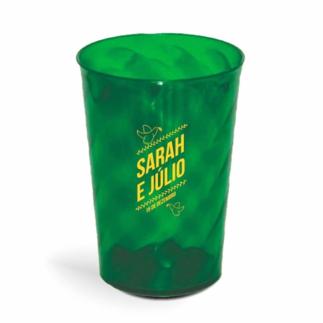 CANECA, COPOS E TAÇAS COPOS COPOS PLÁSTICOS COPO TWISTER 600ML IMPRESSÃO 1 COR TRANSPARENTE Preto e branco frente - 1000 un.