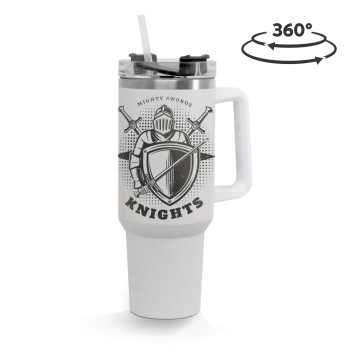 CANECA, COPOS E TAÇAS COPOS COPOS TÉRMICOS MODELO QUENCH PRO TAMPA ACRÍLICA GRAVAÇÃO 360 Preto e branco frente - 1 un.