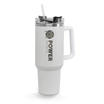 CANECA, COPOS E TAÇAS COPOS COPOS TÉRMICOS MODELO QUENCH PRO TAMPA ACRÍLICA GRAVAÇÃO FRONTAL Preto e branco frente - 5 un.