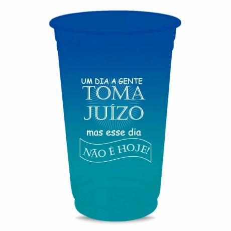 CANECAS E COPOS COPOS DESCARTÁVEIS 700ML IMPRESSÃO SILK BICOLOR 200 un. - Preto e branco frente e verso