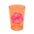 CANECAS E COPOS COPOS PLÁSTICOS COPO TWISTER 480ML IMPRESSÃO 1 COR TRANSPARENTE LARANJA NEON