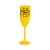 CANECAS E COPOS TAÇAS PLÁSTICAS TAÇA 180ML IMPRESSÃO 1 COR LEITOSA AMARELA