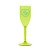 CANECAS E COPOS TAÇAS PLÁSTICAS TAÇA 180ML IMPRESSÃO 1 COR TRANSPARENTE AMARELA NEON