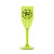 CANECAS E COPOS TAÇAS PLÁSTICAS TAÇA 180ML IMPRESSÃO 1 COR TRANSPARENTE AMARELA NEON