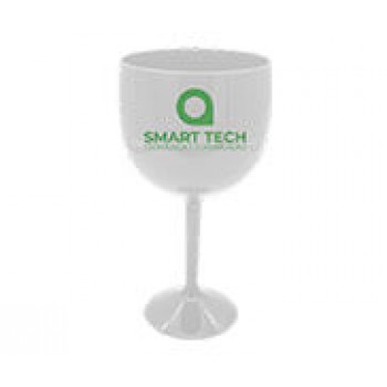 CANECAS E COPOS TAÇAS PLÁSTICAS TAÇA DE GIN 580ML IMPRESSÃO 1 COR LEITOSA BRANCO Preto e branco frente - 300 un.
