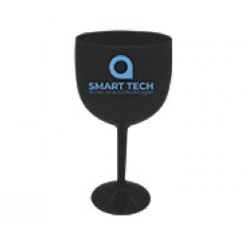 CANECAS E COPOS TAÇAS PLÁSTICAS TAÇA DE GIN 580ML IMPRESSÃO 1 COR LEITOSA PRETO Preto e branco frente - 300 un.