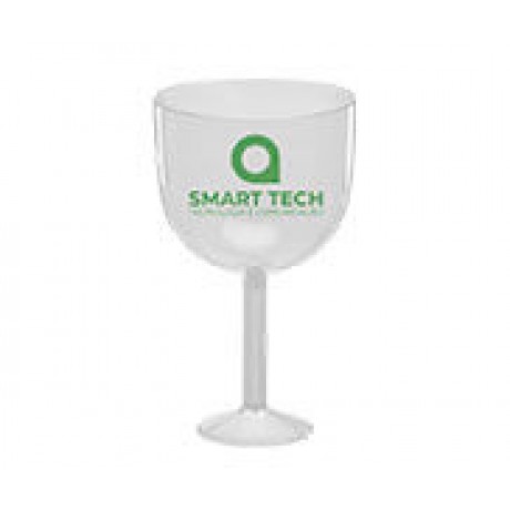 CANECAS E COPOS TAÇAS PLÁSTICAS TAÇA DE GIN 580ML IMPRESSÃO 1 COR TRANSPARENTE TRANSPARENTE Preto e branco frente - 300 un.
