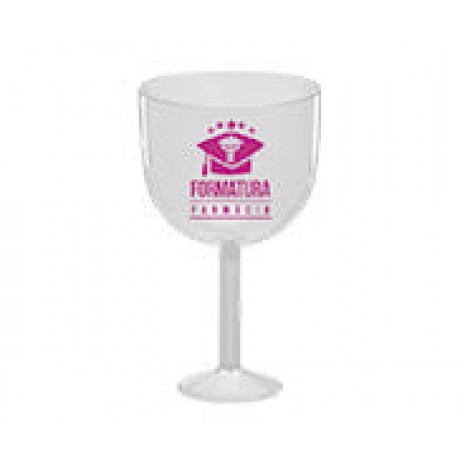 CANECAS E COPOS TAÇAS PLÁSTICAS TAÇA DE GIN 580ML IMPRESSÃO 1 COR TRANSPARENTE TRANSPARENTE Preto e branco frente - 500 un.