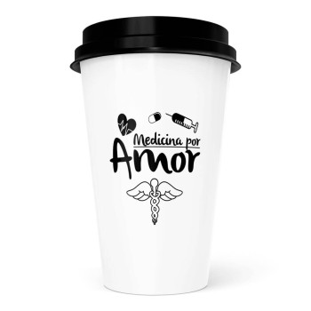 COPO BUCKS 550ML IMPRESSÃO SILK BRANCO 1000 un. - Preto e branco frente e verso