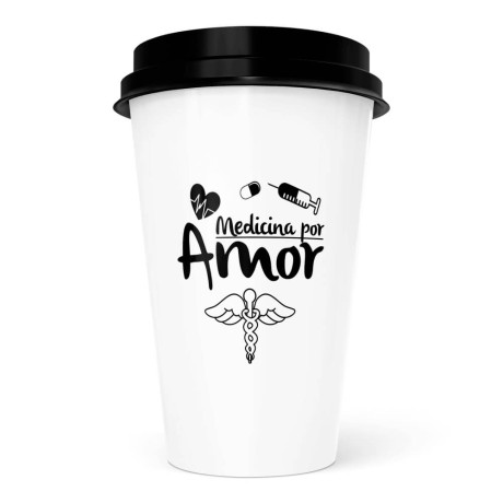 COPO BUCKS 550ML IMPRESSÃO SILK BRANCO 1000 un. - Preto e branco frente e verso