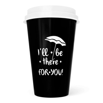 COPO BUCKS 550ML IMPRESSÃO SILK PRETO 300 un. - Preto e branco frente e verso