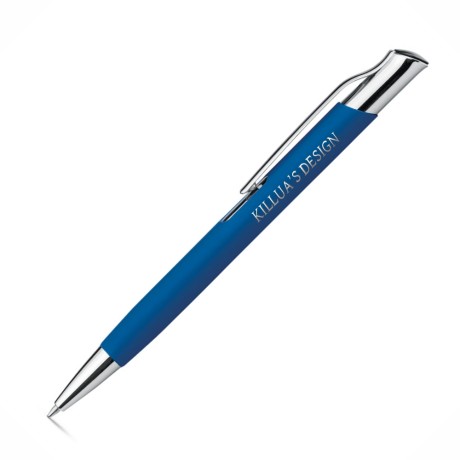 CANETAS GRAVAÇÃO A LASER LINHA PREMIUM OLAF SOFT AZUL ESCURA Colorido frente - 50 un.