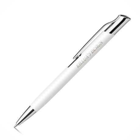 CANETAS GRAVAÇÃO A LASER LINHA PREMIUM OLAF SOFT BRANCA Colorido frente - 50 un.