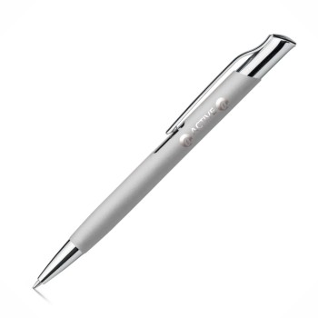 CANETAS GRAVAÇÃO A LASER LINHA PREMIUM OLAF SOFT CROMADA SATINADA Colorido frente - 100 un.