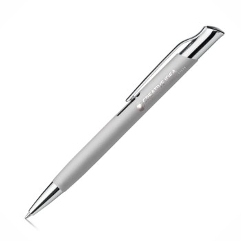 CANETAS GRAVAÇÃO A LASER LINHA PREMIUM OLAF SOFT CROMADA SATINADA Colorido frente - 10 un.