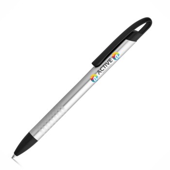 CANETAS IMPRESSÃO COLORIDA LINHA PREMIUM EDGE CROMADA SATINADA Colorido frente e verso - 100 un.