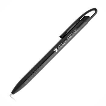 CANETAS IMPRESSÃO COLORIDA LINHA PREMIUM EDGE PRETA Colorido frente e verso - 50 un.