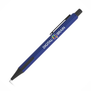 CANETAS IMPRESSÃO COLORIDA LINHA PREMIUM INKY AZUL ROYAL Colorido frente - 25 un.