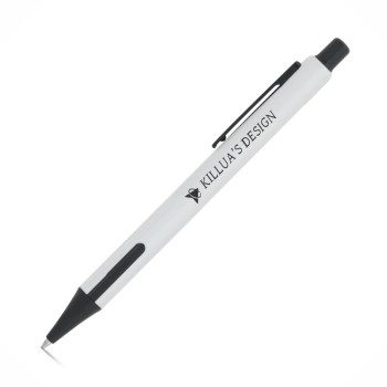 CANETAS IMPRESSÃO COLORIDA LINHA PREMIUM INKY BRANCA Colorido frente - 10 un.