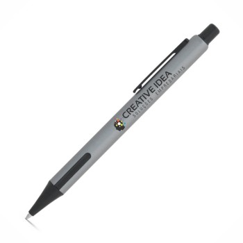 CANETAS IMPRESSÃO COLORIDA LINHA PREMIUM INKY CINZA Colorido frente e verso - 50 un.