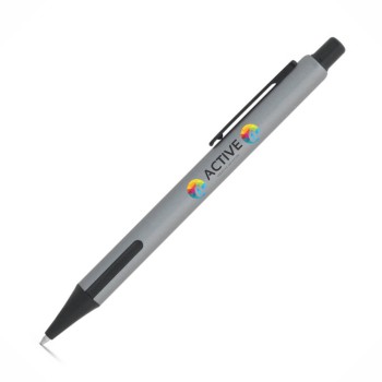 CANETAS IMPRESSÃO COLORIDA LINHA PREMIUM INKY CINZA Colorido frente e verso - 10 un.
