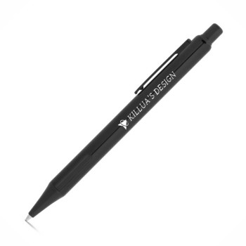 CANETAS IMPRESSÃO COLORIDA LINHA PREMIUM INKY PRETA Colorido frente e verso - 25 un.