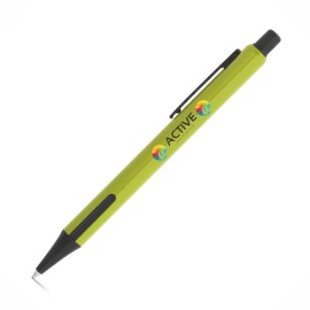 CANETAS IMPRESSÃO COLORIDA LINHA PREMIUM INKY VERDE CLARA Colorido frente - 100 un.