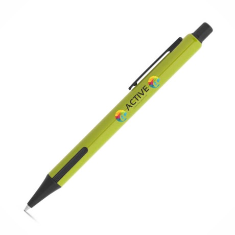CANETAS IMPRESSÃO COLORIDA LINHA PREMIUM INKY VERDE CLARA Colorido frente e verso - 50 un.