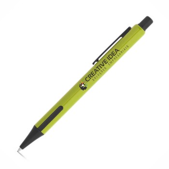 CANETAS IMPRESSÃO COLORIDA LINHA PREMIUM INKY VERDE CLARA Colorido frente - 10 un.