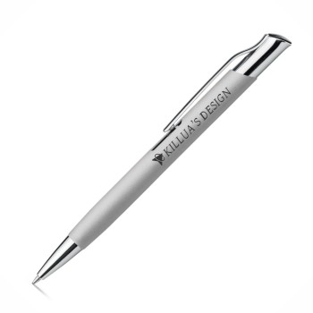 CANETAS IMPRESSÃO COLORIDA LINHA PREMIUM OLAF SOFT CROMADA SATINADA
