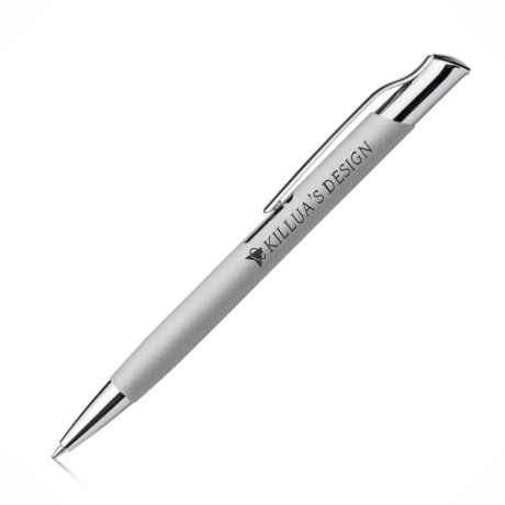 CANETAS IMPRESSÃO COLORIDA LINHA PREMIUM OLAF SOFT CROMADA SATINADA